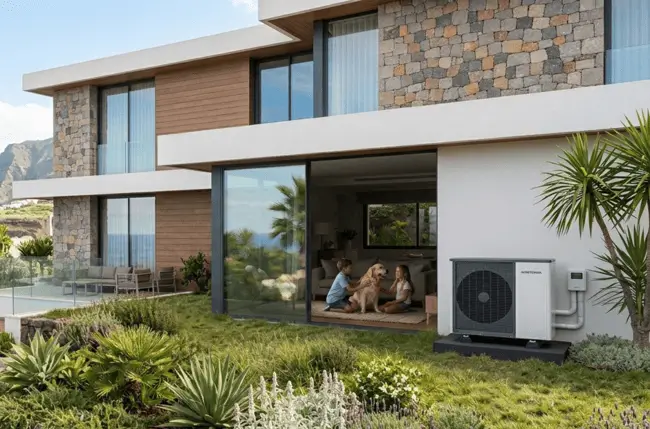 casa unifamiliar con ahorro por erotermia en tenerife aerotermia para vivienda unifamiliar ahorrando gracias a los aparataos integrados en su factura